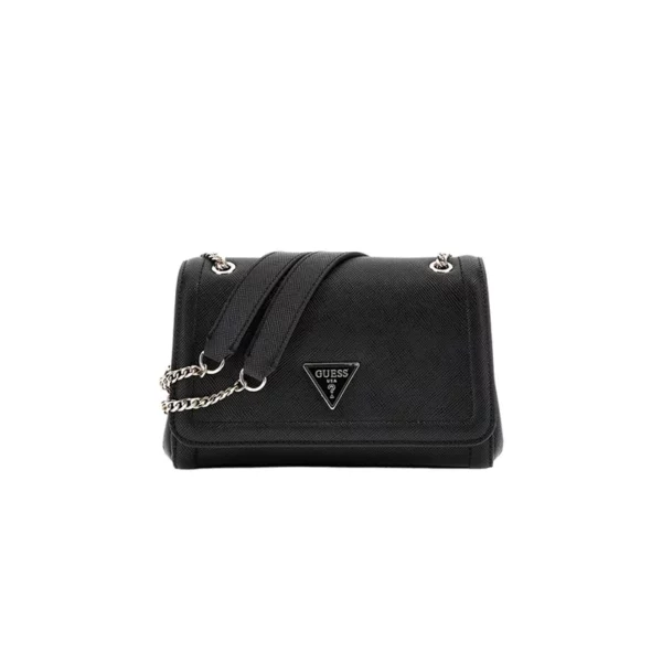 BORSA A SPALLA NOELLE BLACK GUESS